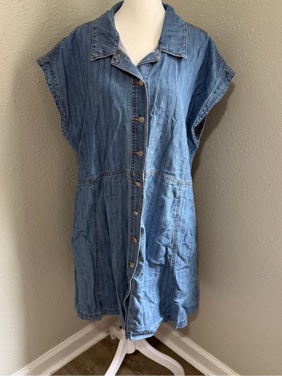 Universal Thread Dresses & Skirts - Universal Thread Light Blue Denim Button-Front Dress